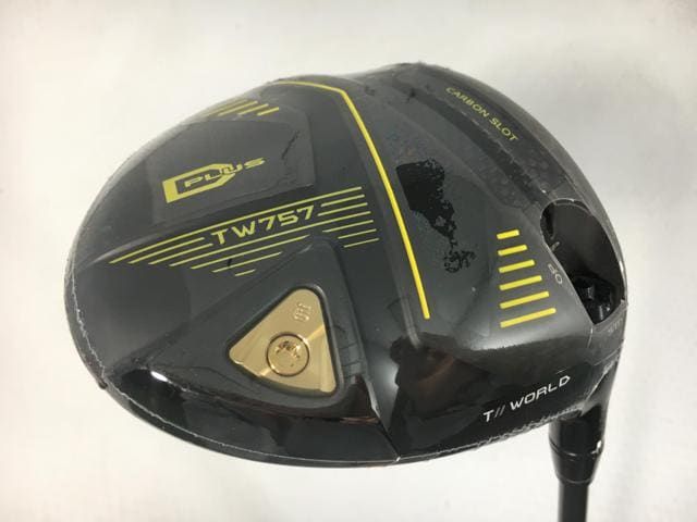 返品OK 【中古ゴルフクラブ】【未使用品】ホンマ TOUR WORLD (ツアーワールド) TW757 TYPE-D PLUS ドライバー VIZARD for TW757 45 1W