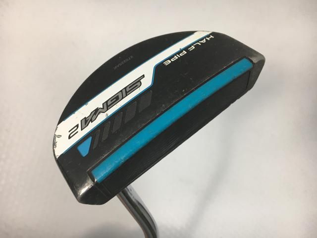 返品OK 【中古ゴルフクラブ】ピン SIGMA2 HALF PIPE パター ステルス 2019 (調整機能付き) オリジナルスチール パター