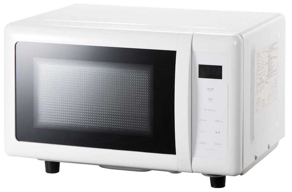 simplus シンプラス 電子レンジ 18L フラットテーブル ヘルツフリー 600W 500W 単機能 シンプル チャイルドロック付き SP-ER01-WH 新生活 一人暮らし 小型 (フラットテーブル式/ホワイト)★m 21411241