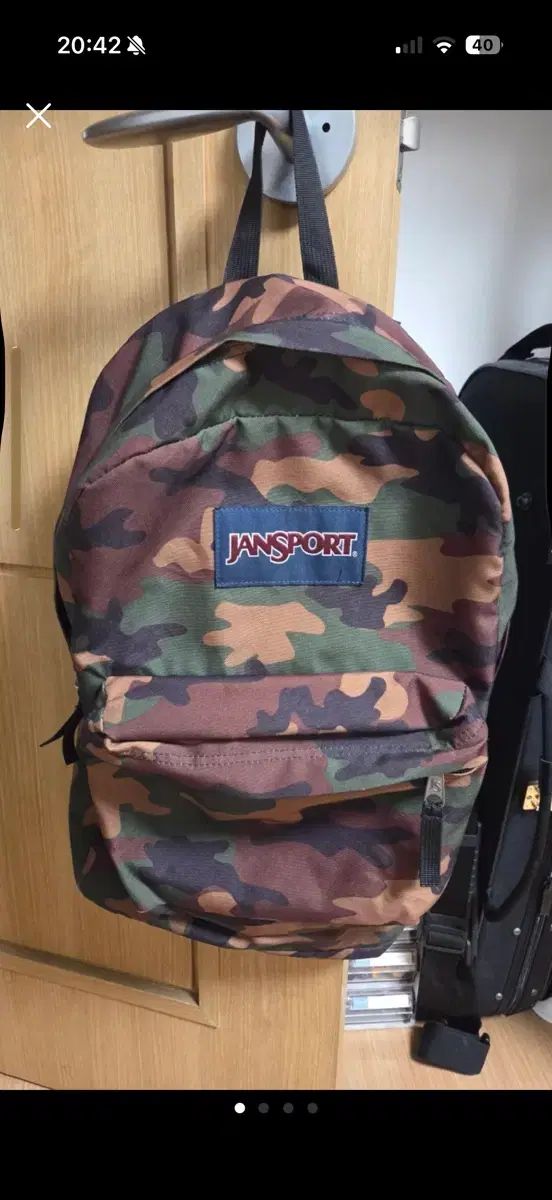 ジャンスポーツ カモフラ バッグ