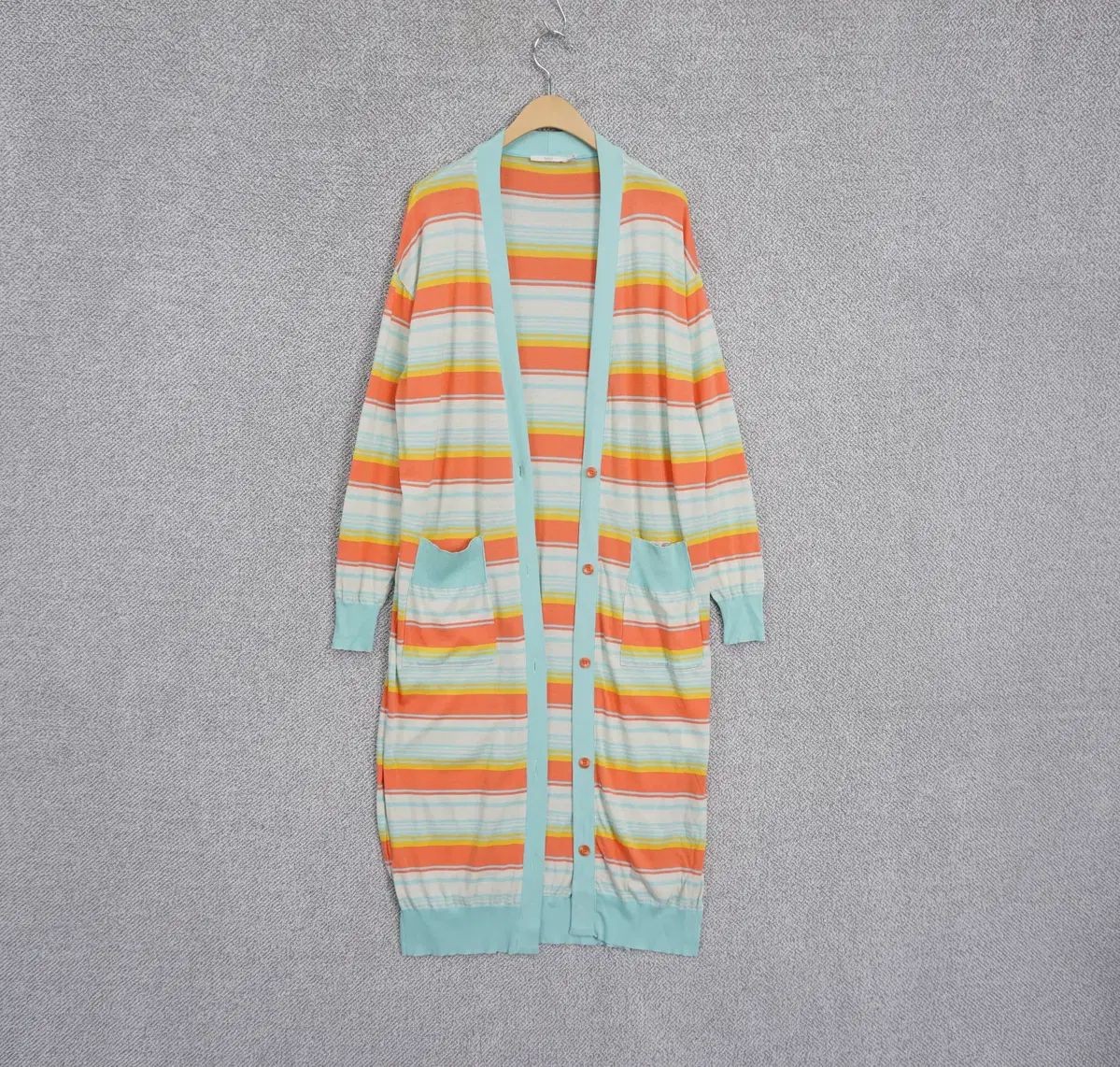 OILILY オイリリー 正規品 20SS レディース ストライプ ロング カーディガン M