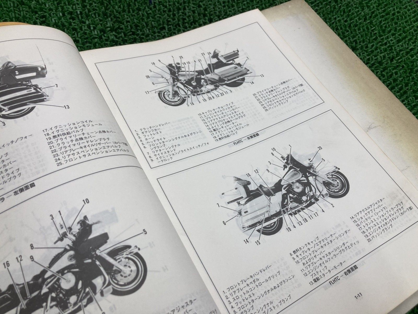 サービスマニュアル ハーレー 正規 中古 配線図有り エボ EVO 1984