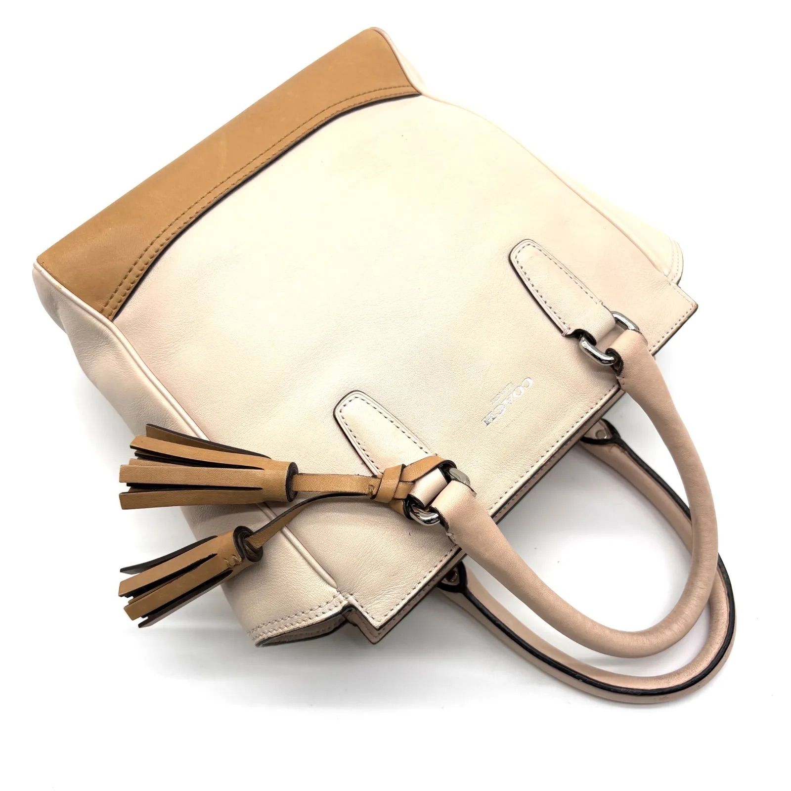 COACH y2k Legacy Leather Mini Tanner 2WAY Handbag 48894 コーチ 