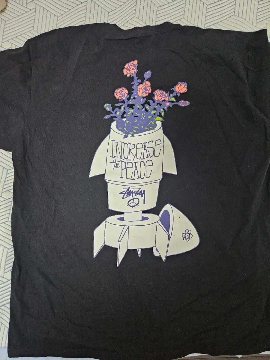 STUSSY プリンティング 半袖 XL