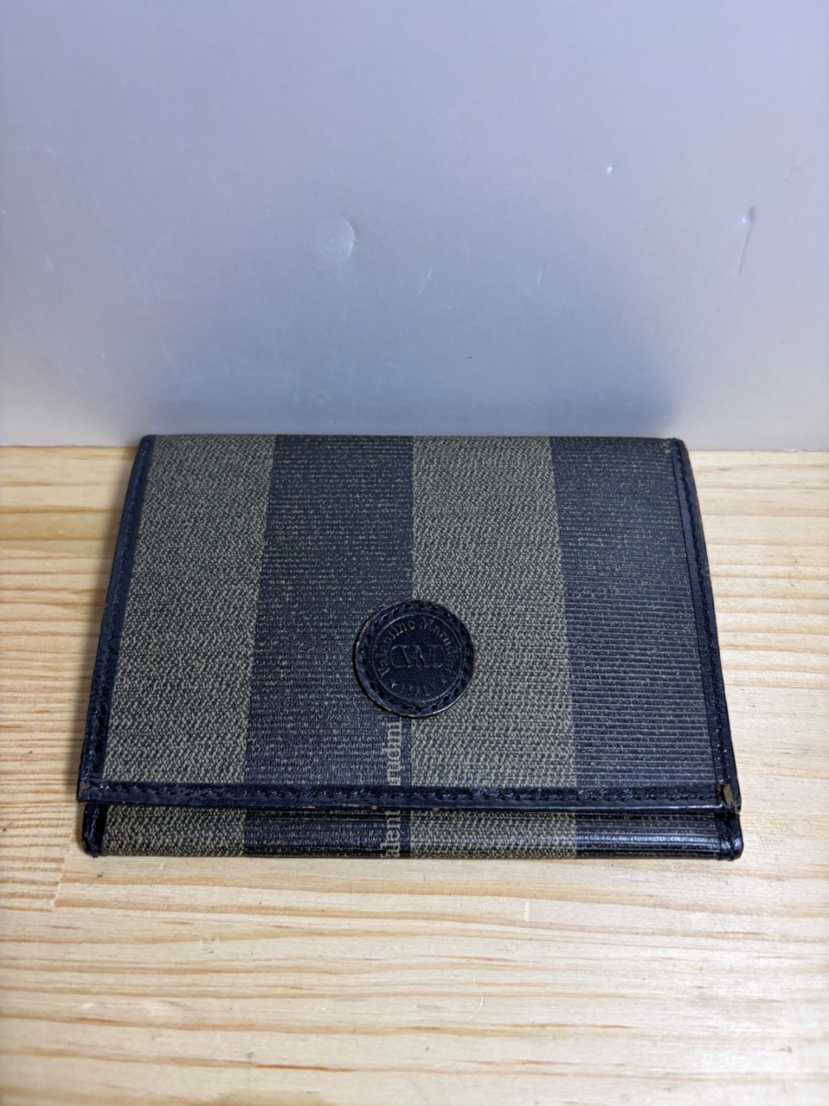 FENDI　ペカン柄　名刺入れ
