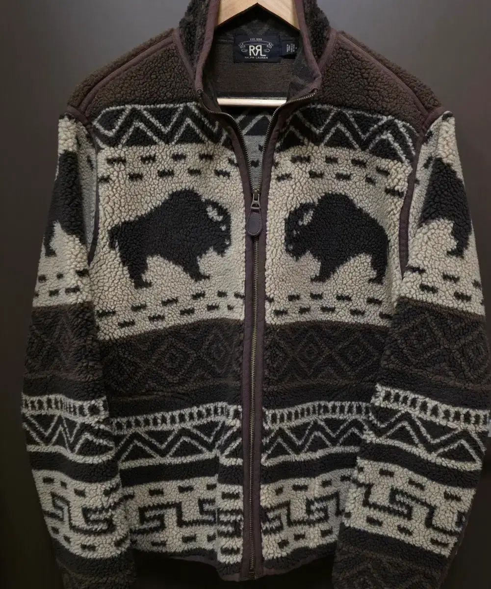 RRL 名作 バッファロー フリース M