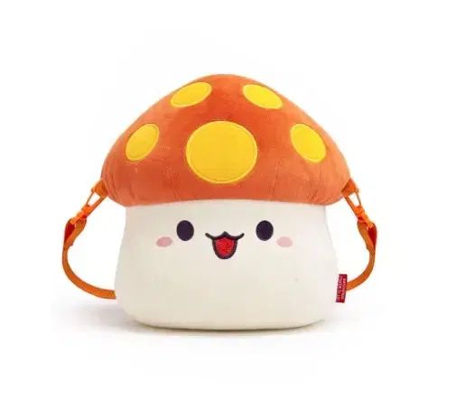 新品 メイプルストーリー ロッテワールド LOTTEWORLD オレンジ きのこ クロスバック バッグ