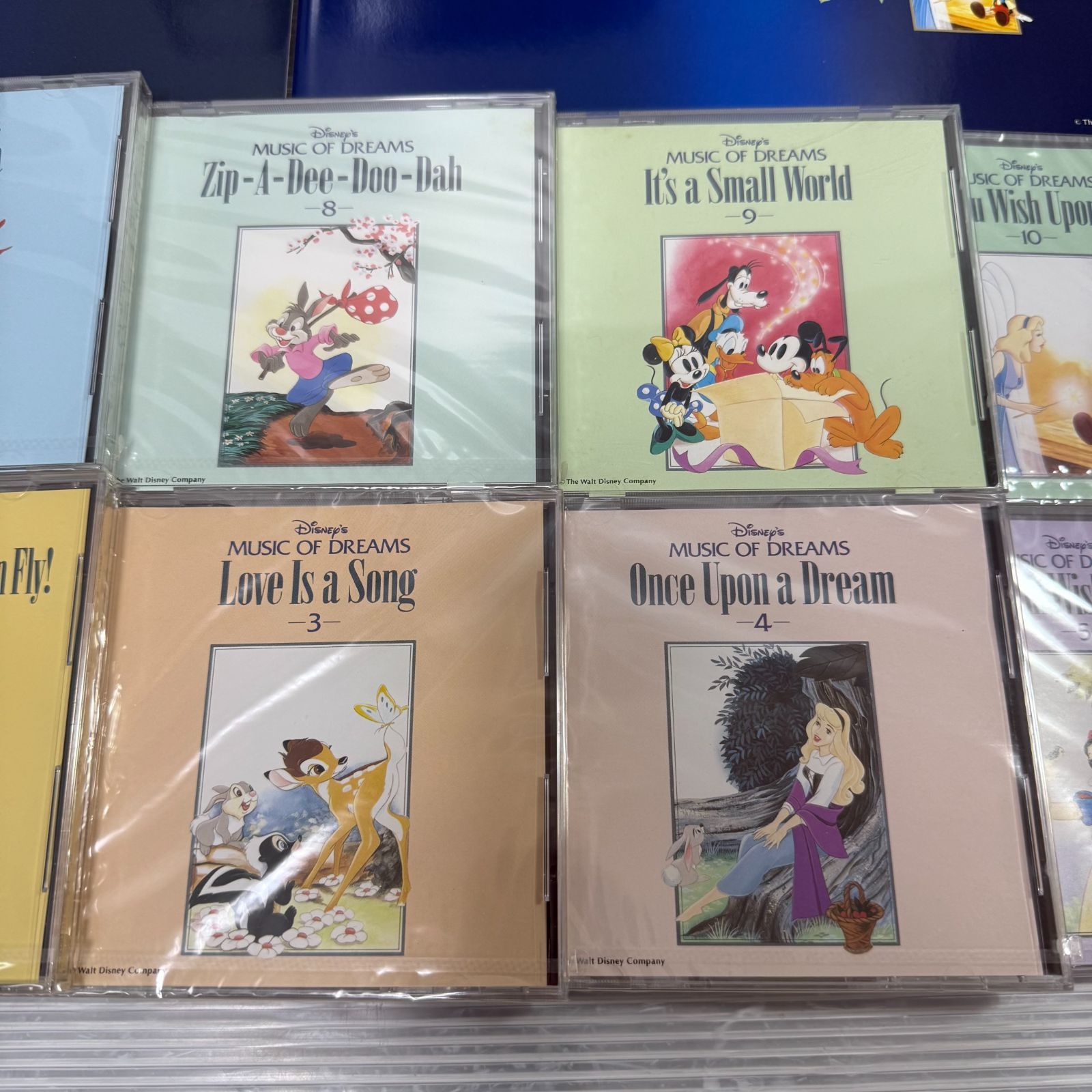 ディズニー ミュージック オブ ドリームズ CD10枚組＆ブックレット2
