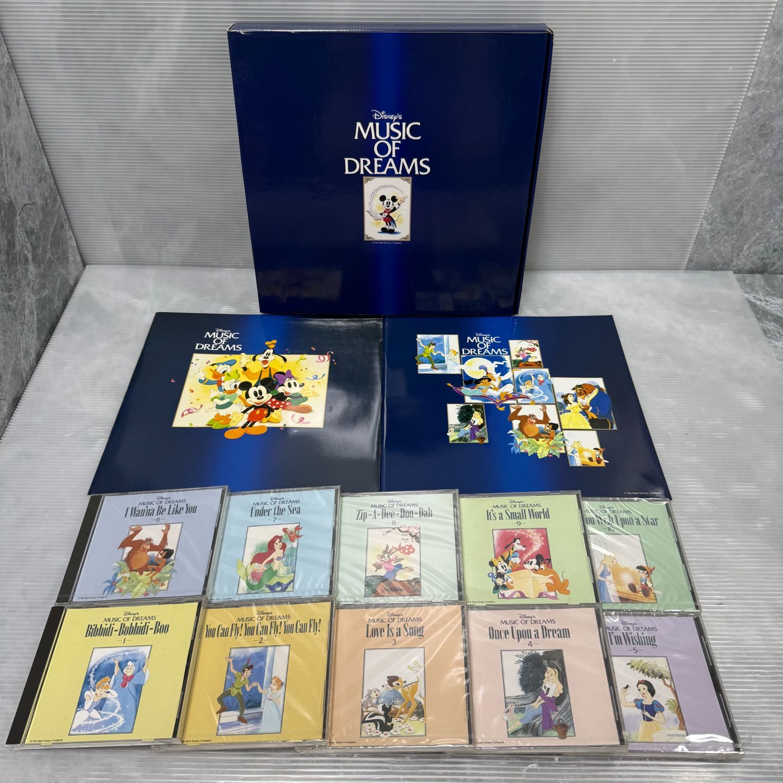 ディズニーミュージックオブドリームスCD10枚セット Disney ディズニーのミュージックオブドリームス CD10枚セット - メルカリ