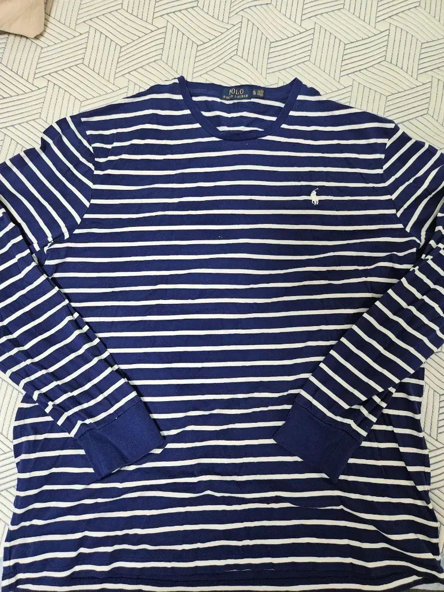 ポロラルフローレン ストライプ 長袖 Tシャツ XL