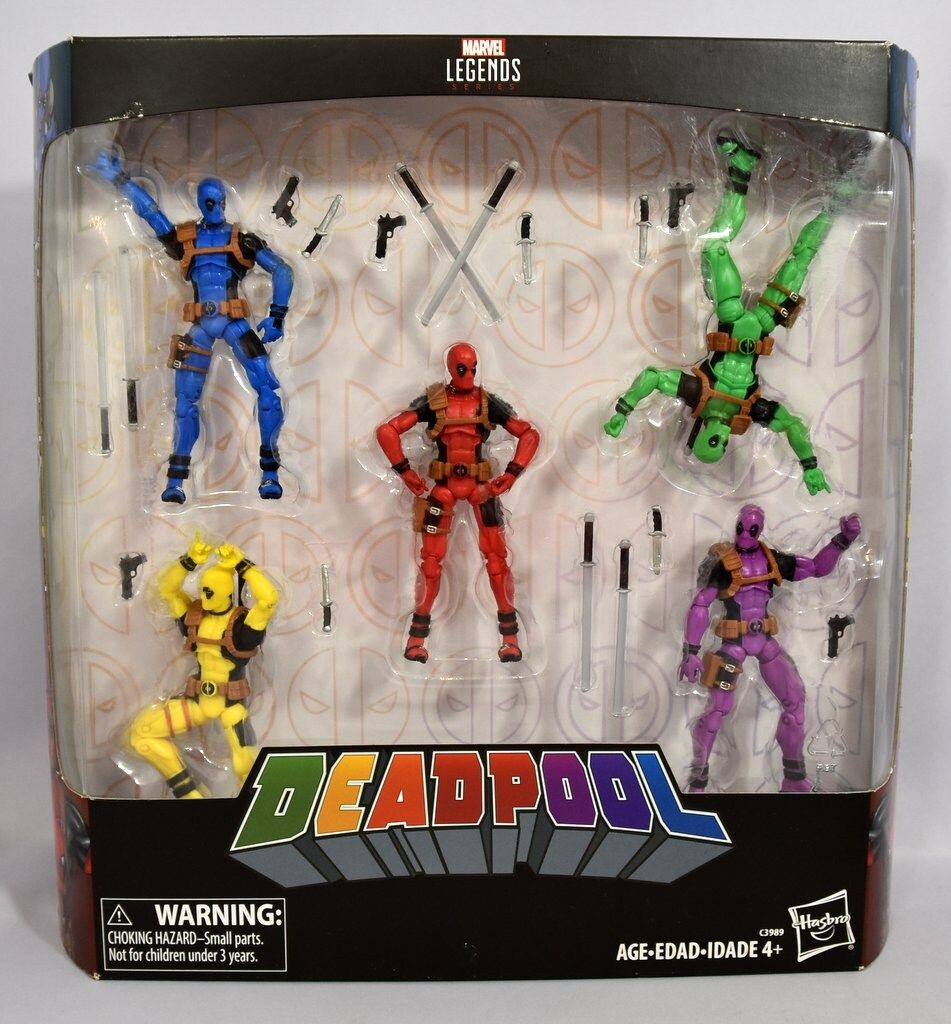 HASBRO (ACTION FIGURE) DEADPOOL (RAINBOW SQUAD 5 PACK) 3.5インチ