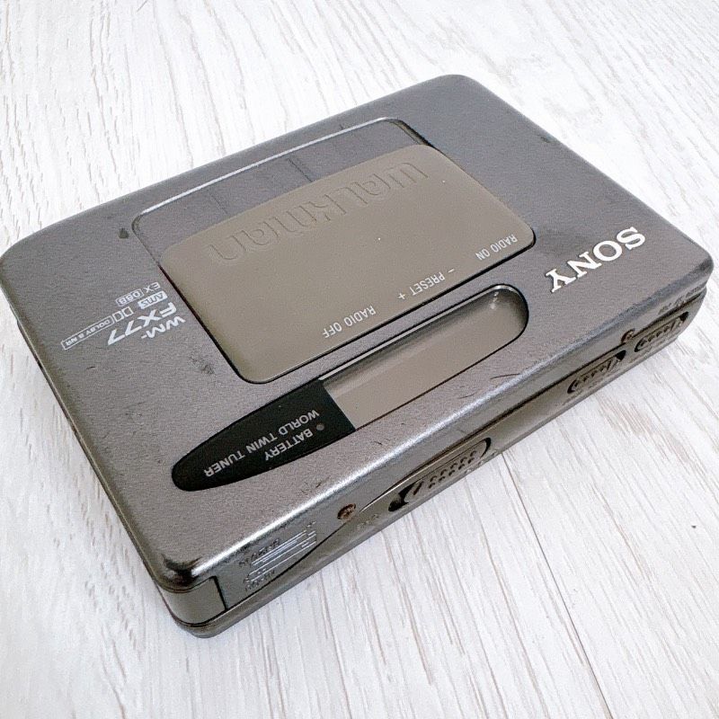 ジャンク SONY WM-FX77 カセットウォークマン 動作未確認 - メルカリ