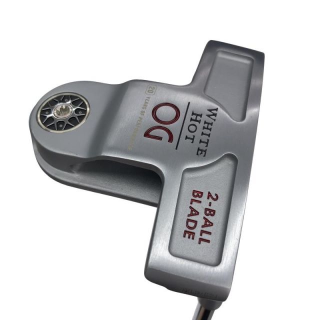 【中古】 オデッセイ WHITE HOT OG 2-BALL BLADE TOUR LINED 33インチ パター PT STROKE LAB (フレックスその他) メンズ 男性用 右利き 右用 Bランク ゴルフクラブ