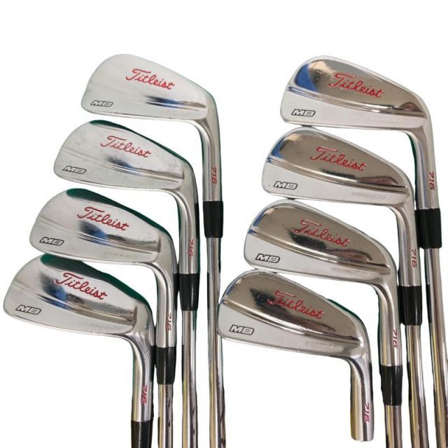 【中古】 タイトリスト Titleist MB 716 8S アイアンセット IR Dynamic Gold AMT (フレックスS) メンズ 男性用 右利き 右用 Dランク ゴルフクラブ