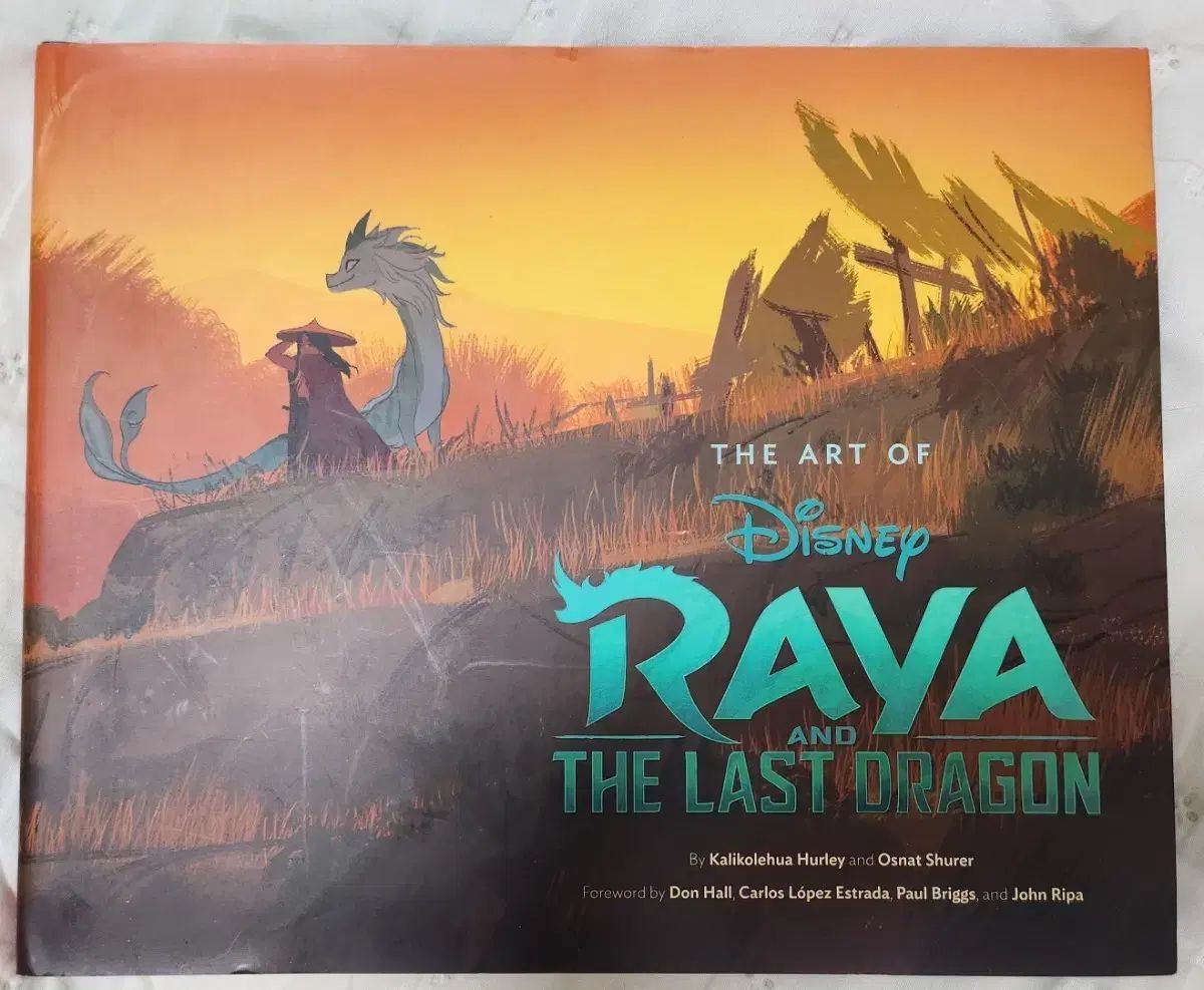 ディズニー ラヤと最後のDragon アートブック the art of RAYA and