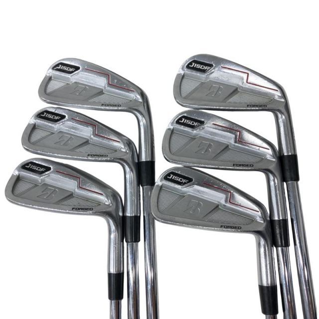 【中古】 ブリヂストン BRIDGESTONE J15DF 6S アイアンセット IR リシャフト (フレックスその他) メンズ 男性用 右利き 右用 Cランク ゴルフクラブ