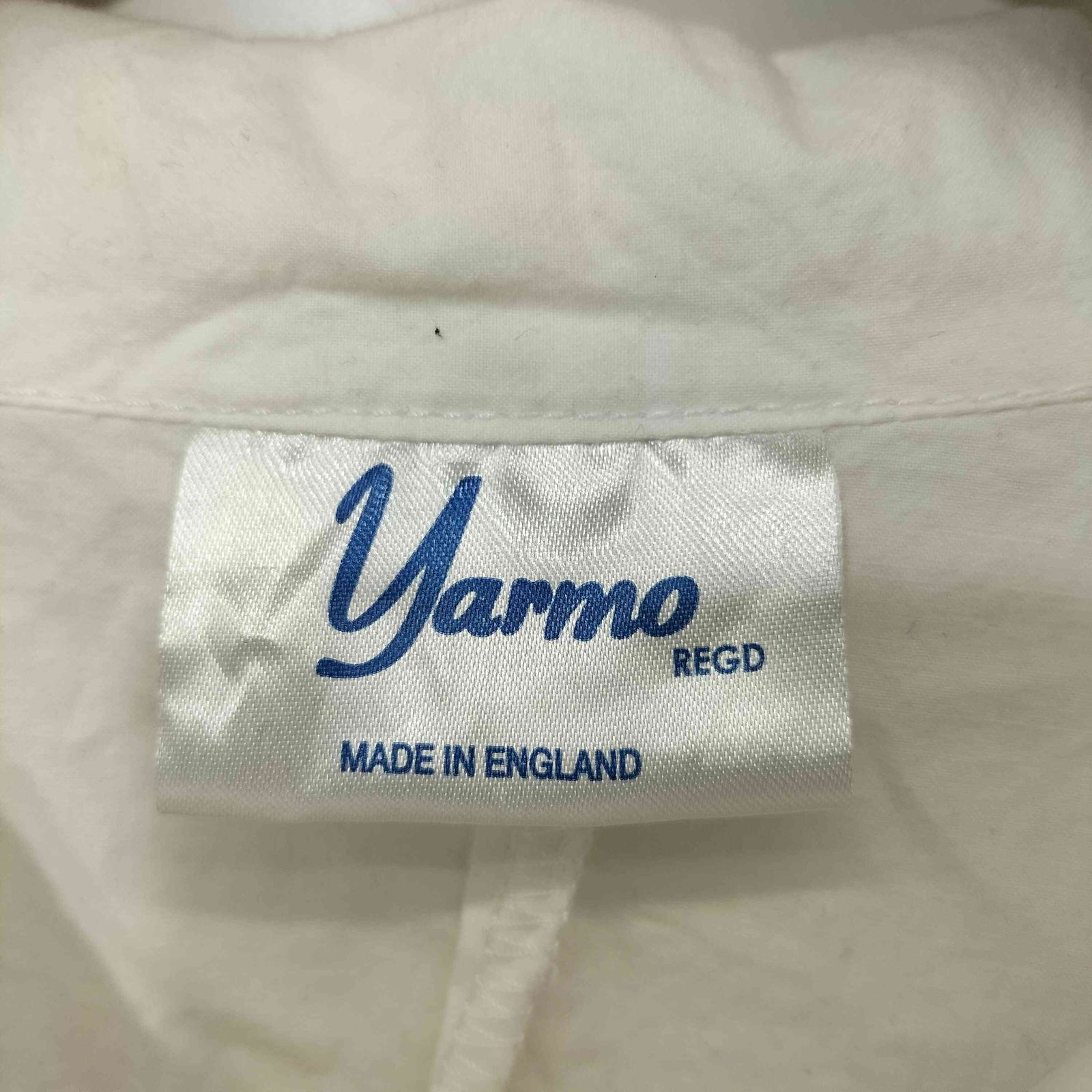 ヤーモ yarmo BIG COAT 英国製 コットン ビッグコート レディース 表記