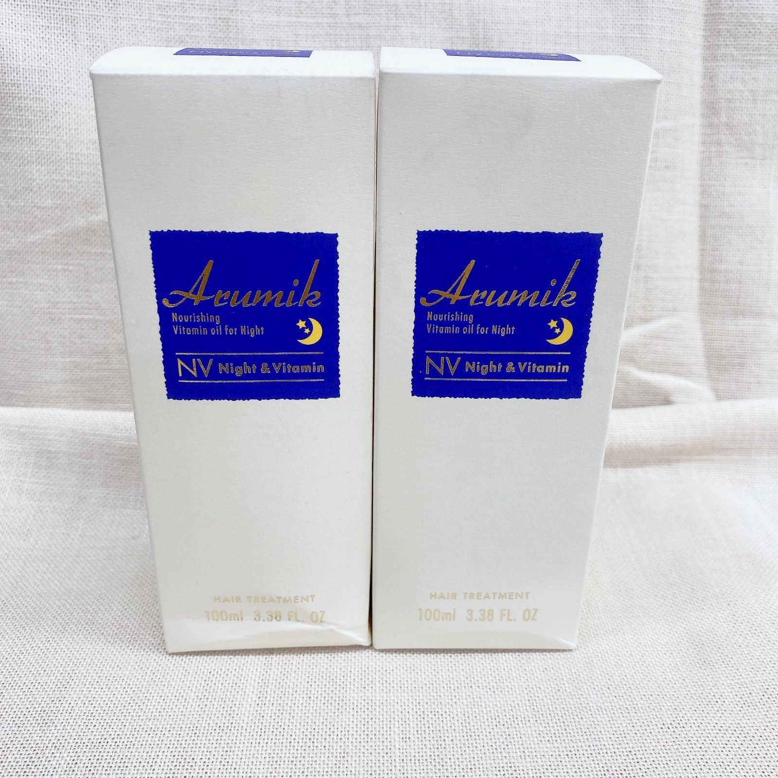アルミック ナイト＆ビタミンヘアオイル 100ml 2本セット - メルカリ