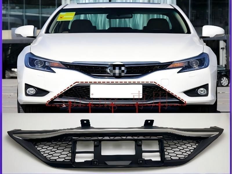 トヨタ?マークX（131-16年式）フロントグリル 下格<!-利用不可文字-!> 亮黒仕上げ 通気網 前バンパー グリルネットZX09 F