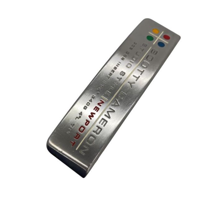 【中古】 タイトリスト SCOTTY CAMERON STUDIO STYLE NEWPORT 340G 34インチ パター PT スチール (フレックスその他) メンズ 男性用 右利き 右用 Cランク ゴルフクラブ