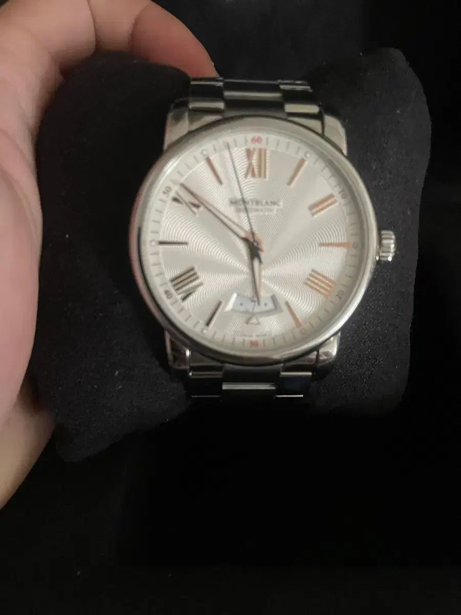 MONT BLANC モンブラン メタル時計