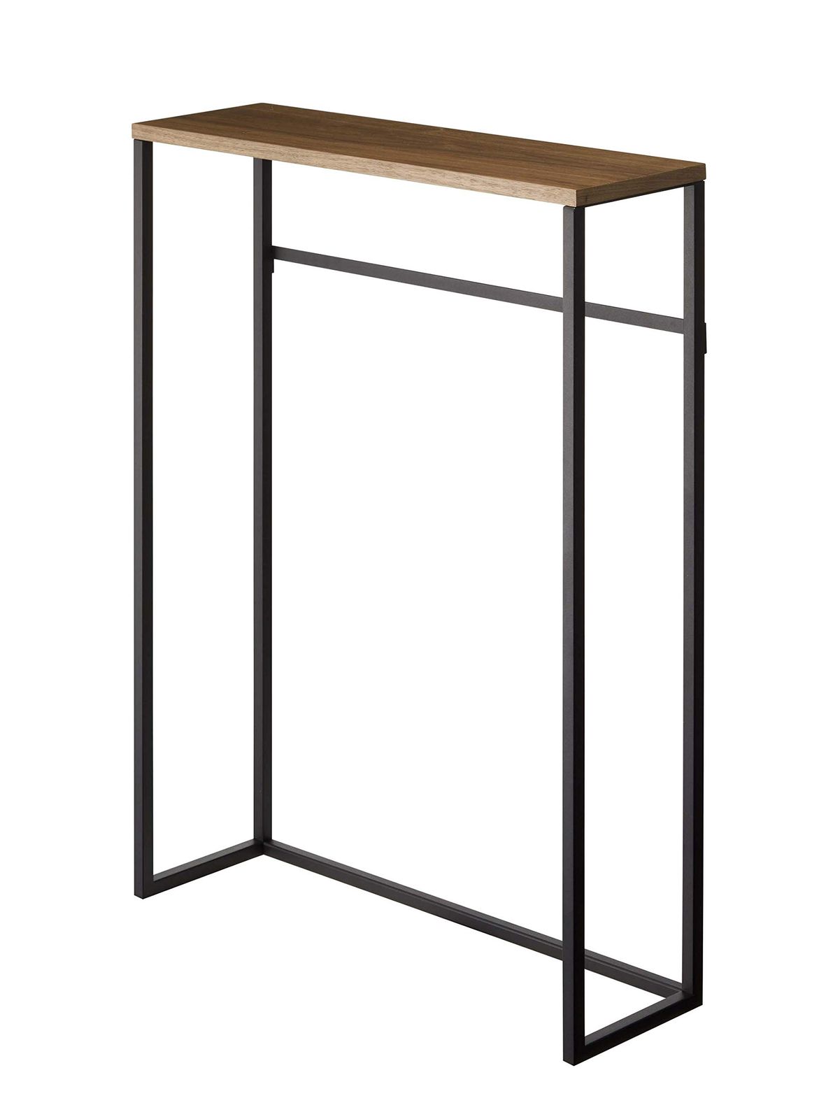山崎実業(Yamazaki) コンソールテーブル ブラック W60XD18.5XH80.5cm タワー tower 置きやすくスリム 飾り棚 フック付き サイドテーブル 5165as a5f92f21