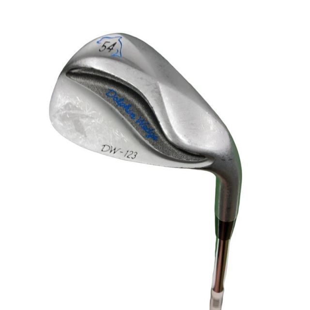 【中古】 キャスコ Dolphin Wedge DW-123 シルバー 54° ウェッジ WG 純正特注シャフト (フレックスS) メンズ 男性用 右利き 右用 Dランク ゴルフクラブ