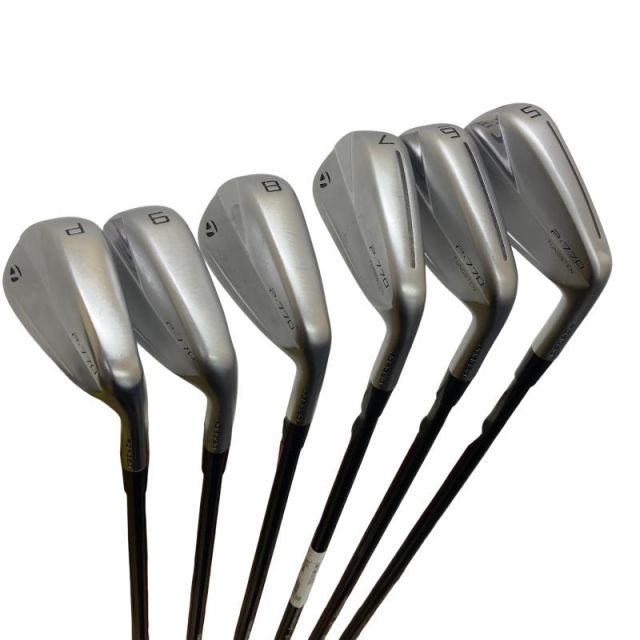【中古】 テーラーメイド Taylor Made P・770(2023) 6S アイアンセット IR Diamana Thump Iron i95(2023) (フレックスS) メンズ 男性用 右利き 右用 Cランク ゴルフクラブ
