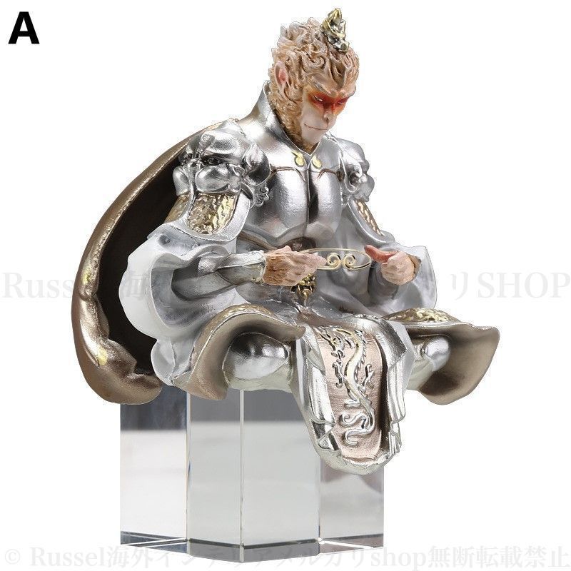 オブジェ 猿王 置物 オーナメント インテリア ディスプレイ 小物 雑貨 工芸品 人形 おしゃれ 防水 車内装飾 新築祝い ギフト プレゼント