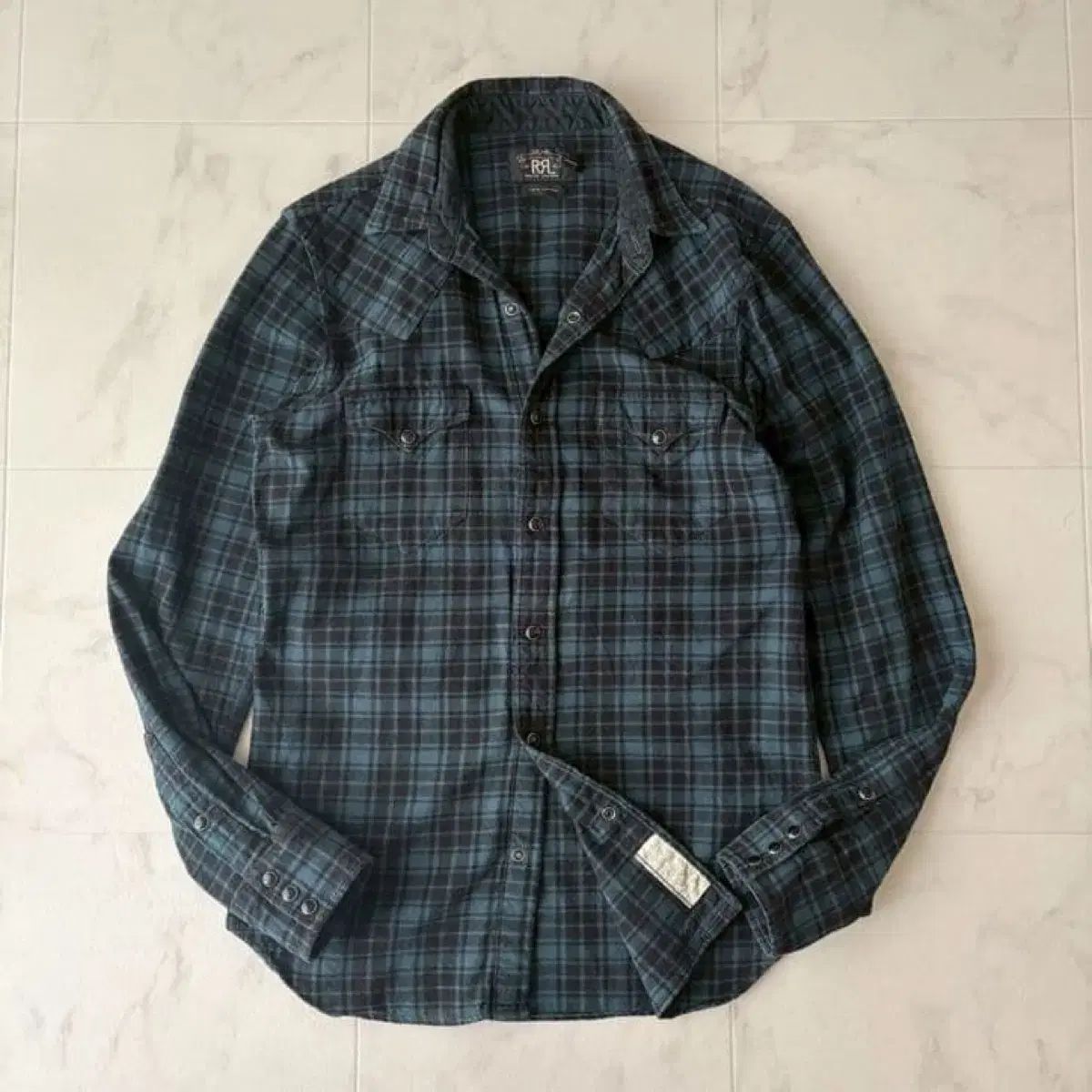 RRL(ダブルアールエル) ウェスタン コンサート RRL(ダブルアールエル) コンチョ シャツ