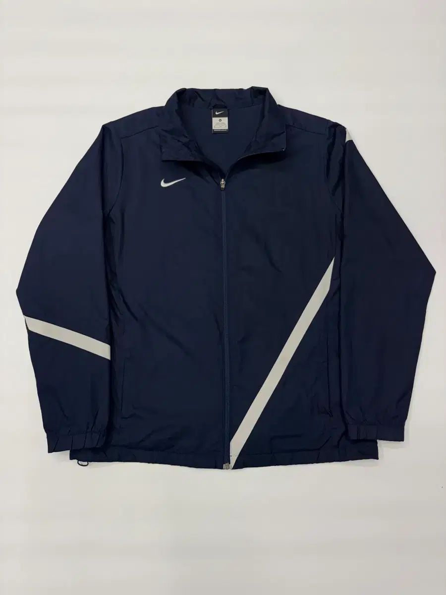 ゴープコア NIKE(ナイキ) ネイビー 斜めボーダー ウィンドブレーカー ジャケット