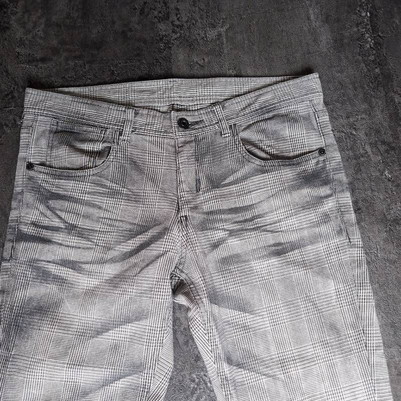 Blackbarrett by Neil Barrett Glen Check Skinny Pants Men's Size 3