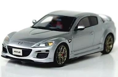 【中古】ミニカー 1/43 MAZDA RX-8 SPIRIT R 2012 アルミニウムメタリック [HS056SL]
