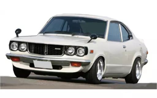 【中古】ミニカー 1/43 Mazda Savanna S124A Hayashi-Wheel(ホワイト) [IG0628]