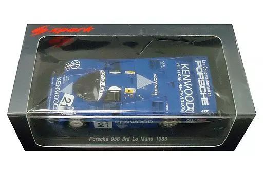 【中古】ミニカー 1/43 Porsche 956 3rd Le Mans 1983 M.Andretti M.Andretti P.Alliot #21 [S5505]