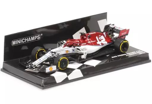 中古】ミニカー 1/43 アルファ ロメオ レーシング F1 C38 キミ