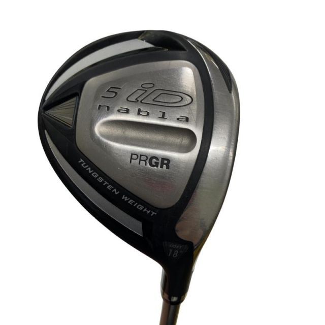【中古】 プロギア iD nabla X 5W フェアウェイウッド FW iD nabla X(フェアウェイ) (フレックスSR) メンズ 男性用 右利き 右用 Cランク ゴルフクラブ