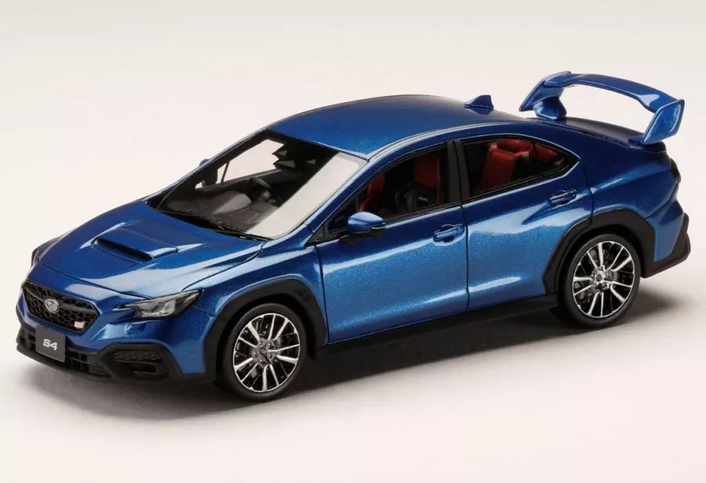 【新品】ミニカー 1/43 スバル WRX S4 STI SPORT R EX (VBH)(WRブルーパール) [PM43158WBL]