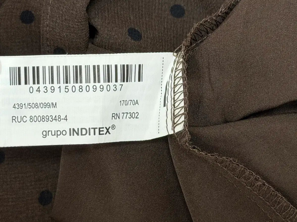 (M) ZARA ザラ ラッフル スカート パンツ ブラウン ドット スカート ギャル (M) ZARA ザラ ラッフル スカート パンツ ブラウン ドット スカート ギャル