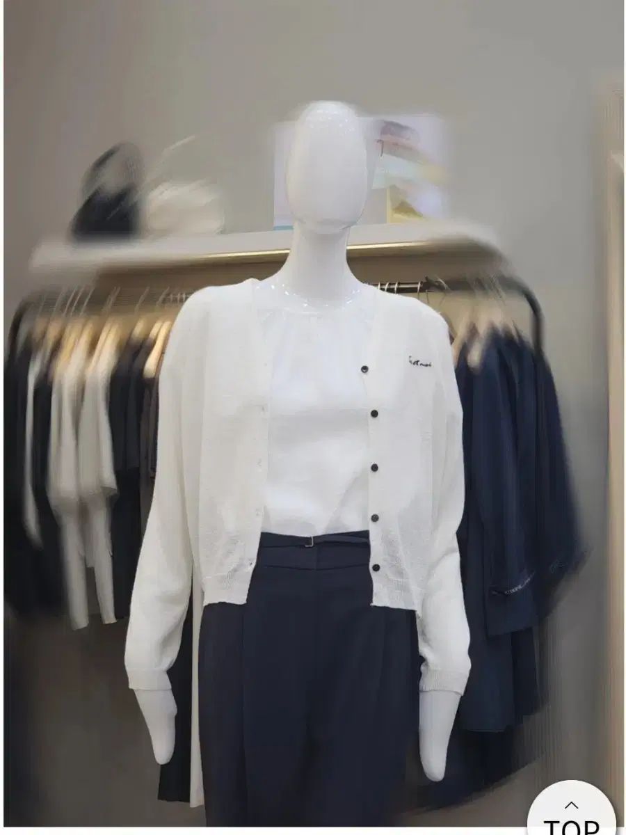 タグ付き/新品 ケネスレディー 夏 カーディガン 白