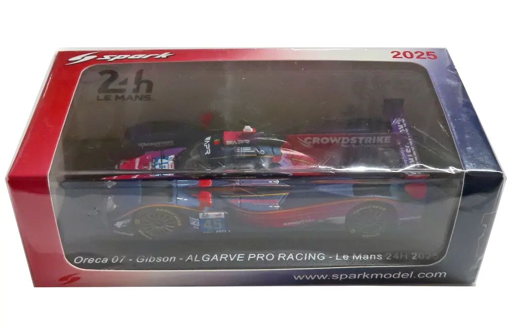 【新品】ミニカー 1/43 Oreca 07 - Gibson ALGARVE PRO RACING Le Mans 24H 2025 G. Kurtz - N. Catsburg - A. Quinn #45 [S9285]