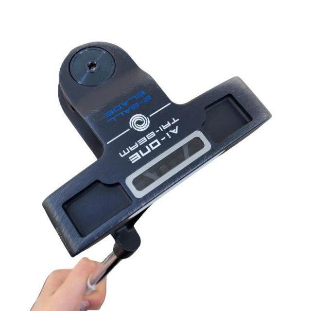 【中古】 オデッセイ Ai-ONE TRI-BEAM 2-BALL BLADE CH 33インチ パター PT STROKE LAB 90 スチール (フレックスその他) メンズ 男性用 右利き 右用 Cランク ゴルフクラブ 16,159円