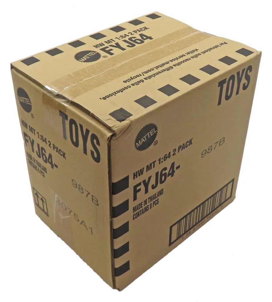 【新品】ミニカー 1/64 Hot Wheels モンスタートラック 2パック 8個アソート [FYJ64-987B]