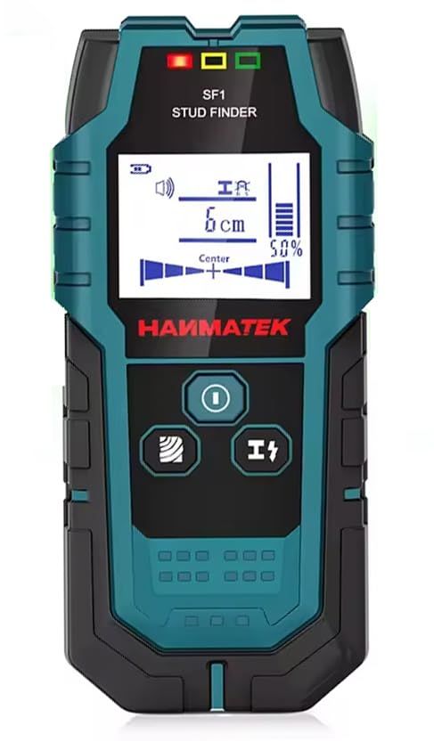zmart HANMATEK SF1 スタッドファインダー 木製スタッド 金属検出 活線ケーブルの検出 金属深さ測定ファインダー 壁探知機 スキャナー 下地探し 壁裏センサー 間柱センサー 壁内探知機 配線探知機 スタッド探知機 配管探知機 壁裏探知器 壁kk