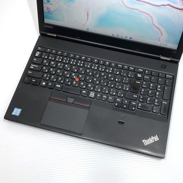 レノボ ノートPC ThinkPad L570【インテル第7世代・SSD120GB・初期設定