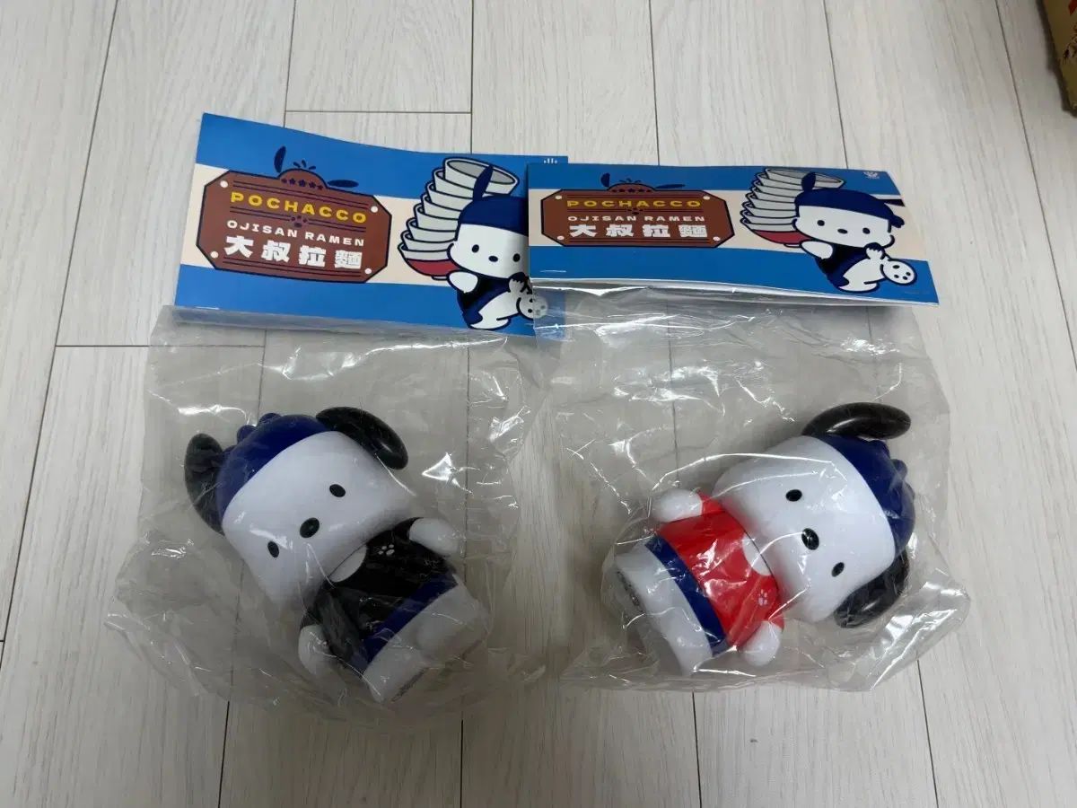 UNBOX Industries ポチャッコ オジサン(おじさん) ラメン フィギュア セット