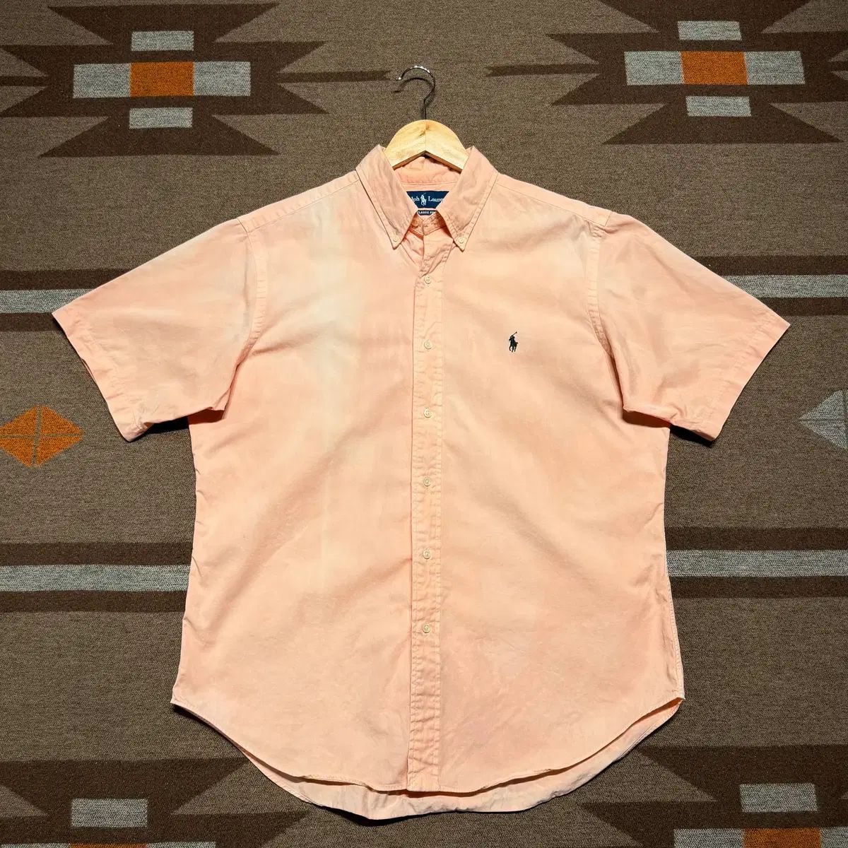 POLO RALPH LAUREN ガーメント クラシックフィット 半袖シャツ L