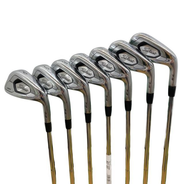【中古】 タイトリスト Titleist AP3 718 9S アイアンセット IR 純正特注シャフト (フレックスR) メンズ 男性用 右利き 右用 Cランク ゴルフクラブ