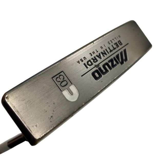 【中古】 ミズノ BETTINARDI C03 35インチ パター PT スチール (フレックスその他) メンズ 男性用 右利き 右用 Cランク ゴルフクラブ