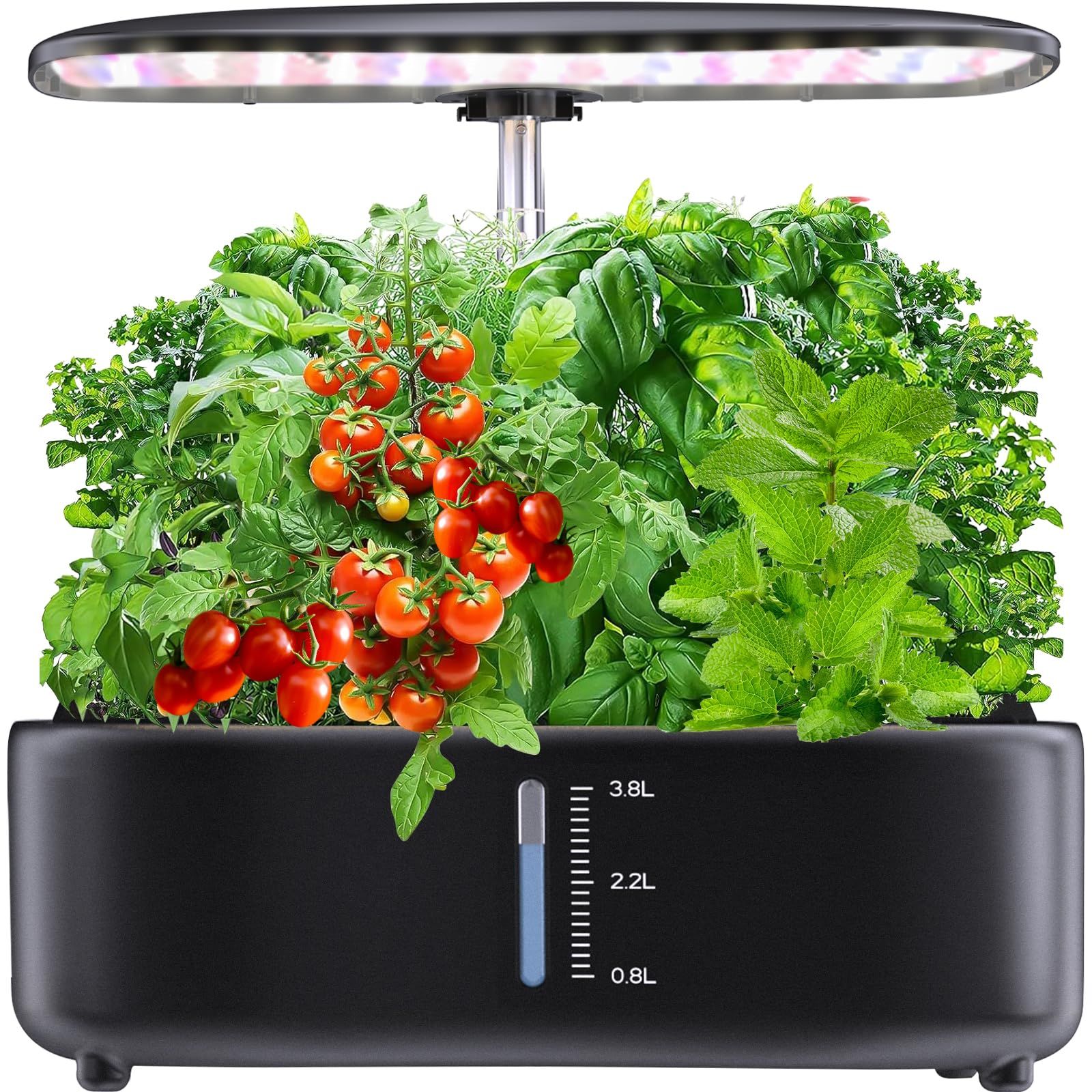 水耕栽培キット、LED植物成長ライトとスマートディスプレイを搭載し、簡単に操作できます。自動水循環システムとタイマー機能により、3つの栽培モードが提供され、12種類の植物を栽培できます。栽培キットの高さと照明明るさは、植物の成長段階に応じて調整可能。これにso 8,818円